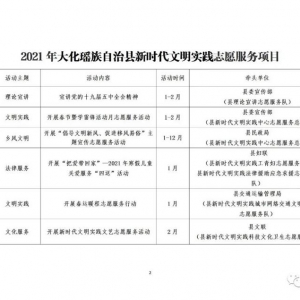 2021���������������ʱ������ʵ��־Ը������Ŀ����